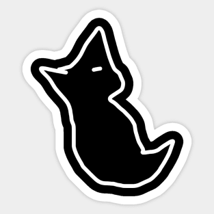 I draw a cat Sticker